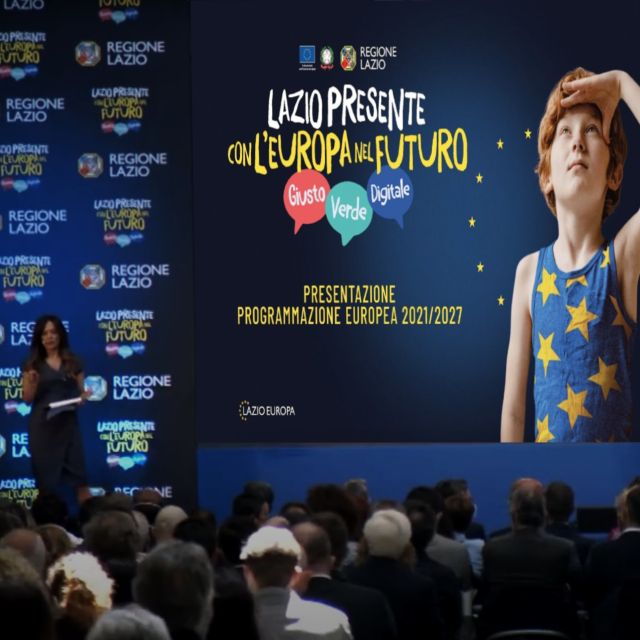 Evento Lazio presente con l'Europa nel futuro